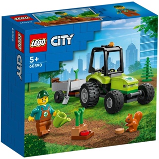 Lego City 60390 ชุดของเล่นตัวต่อรถแทรกเตอร์ สวนสาธารณะ (86 ชิ้น)