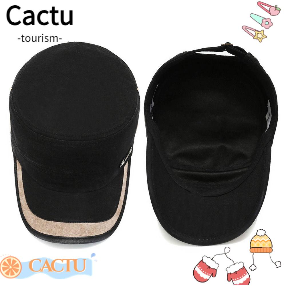 cactu-หมวกทหาร-ฤดูใบไม้ผลิ-ฤดูร้อน-ป้องกันรังสียูวี-ลําลอง-หมวกตกปลา-หมวกกันแดด