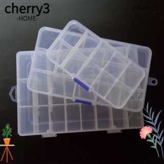 Cherry3 กล่องพลาสติก สําหรับเก็บเครื่องประดับ ลูกปัด