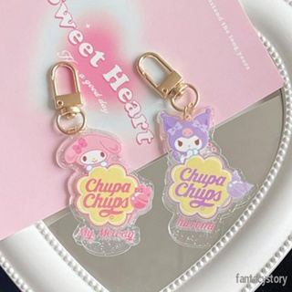 พวงกุญแจ จี้ตุ๊กตาการ์ตูนอนิเมะ Cinnamoroll Kuromi Pompompurin My Melody Pochacco Hello Kitty Sanrio น่ารัก เหมาะกับของขวัญคริสต์มาส สําหรับเด็กผู้หญิง
