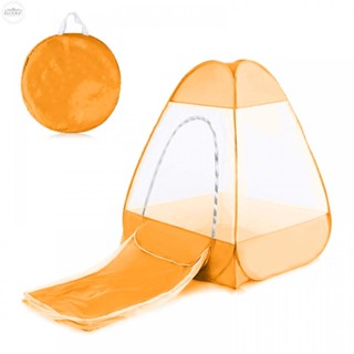 เต็นท์ ขนาด 1.0 กก. 2.2 ปอนด์ 130*100*100 ซม. 51*39*39 นิ้ว สีเทา ส้ม น้ําหนักเบา พกพาง่าย