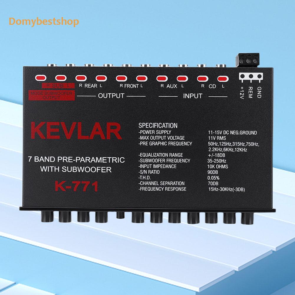 domybestshop-th-อีควอไลเซอร์กราฟฟิค-dc-11-15v-7-band-eq-35-250hz-สําหรับระบบสเตอริโอ