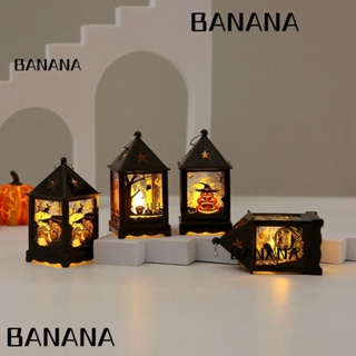 Banana1 โคมไฟ LED แบบพกพา สําหรับตกแต่งปาร์ตี้ฮาโลวีน