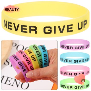 Beauty Never Give Up กําไลข้อมือ สําหรับวัยรุ่น มิตรภาพ