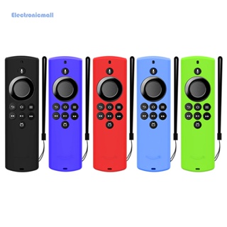 [ElectronicMall01.th] ปลอกซิลิโคนป้องกันรีโมตคอนโทรลทีวี สําหรับ Alexa Fire TV Stick Lite