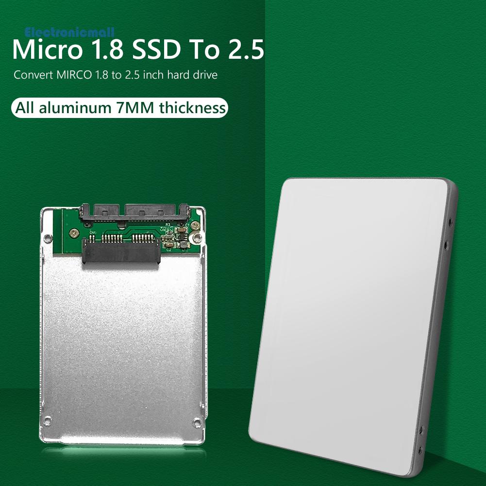 electronicmall01-th-กล่องเคสฮาร์ดดิสก์ไดรฟ์-ssd-usata-micro-1-8-นิ้ว-ssd-เป็น-2-5-นิ้ว-sata-อลูมิเนียมอัลลอย