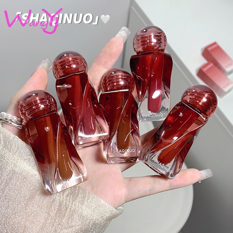 Shaqinuo ลิปสติก ลิปกลอส เนื้อแมตต์ กํามะหยี่ | Shopee Thailand