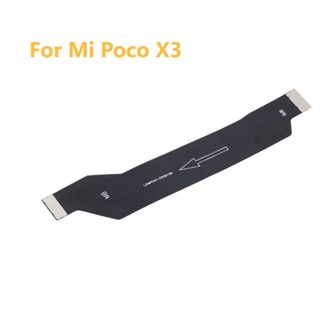 เมนบอร์ดเชื่อมต่อหน้าจอ LCD สายเคเบิลอ่อน สําหรับ Xiaomi Poco X3 NFC Mi Poco X3 1-5 ชิ้น