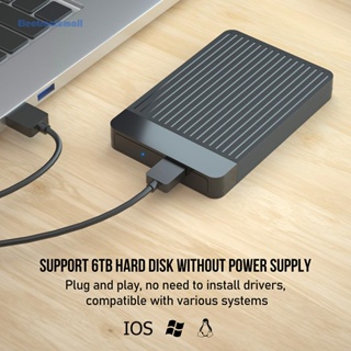[ElectronicMall01.th] เคสฮาร์ดไดรฟ์ HDD 2.5 นิ้ว 2.5 SATA เป็น USB 3.0 สําหรับกล่อง HDD SSD Type-C 3.1