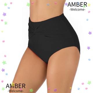 Amber กางเกงว่ายน้ํา ขาสั้น บิกินี่ สําหรับผู้หญิง