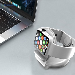 [ElectronicMall01.th] แท่นชาร์จซิลิโคน แนวตั้ง สําหรับ iWatch Apple Watch Series SE 8 7 6 5 4 3 2 1