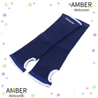 Amber ปลอกแขน ผ้าโพลีเอสเตอร์ ปรับได้ เหมาะกับเล่นกีฬาวอลเลย์บอล สําหรับผู้ชาย และผู้หญิง