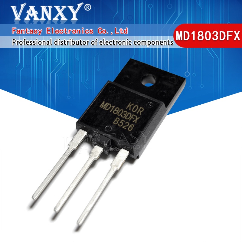 วงจรรวม MD1803DFX TO-3P MD1803 TO-3PF MD1802DFX MD1802 MD1802FX ...