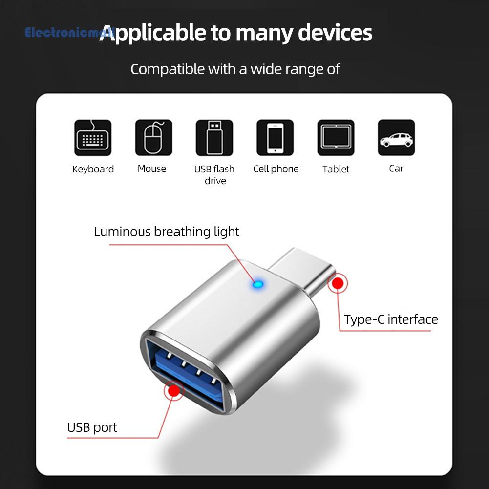 electronicmall01-th-อะแดปเตอร์ชาร์จไฟ-led-type-c-เป็น-usb-3a-ชาร์จเร็ว