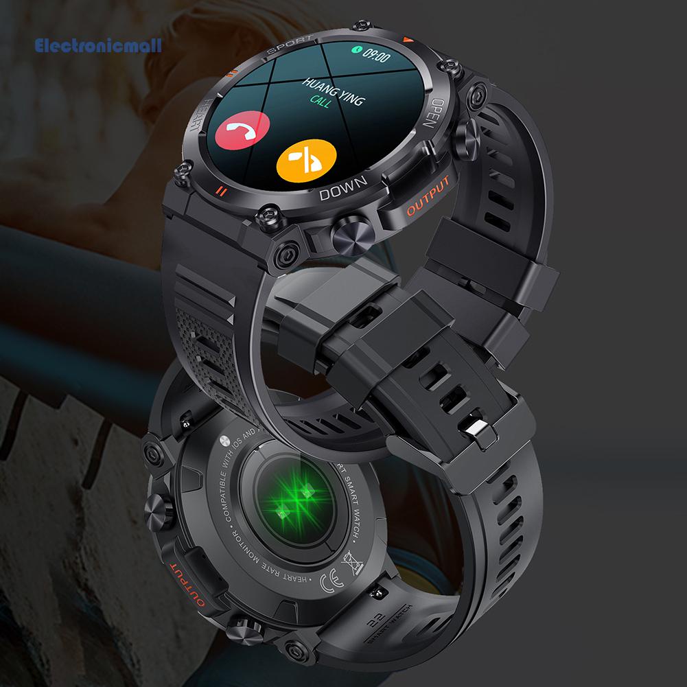electronicmall01-th-k56pro-นาฬิกาข้อมือสมาร์ทวอทช์-เชื่อมต่อบลูทูธ-5-0-กันน้ํา-ip67-วัดอัตราการเต้นหัวใจ-ความดันโลหิต