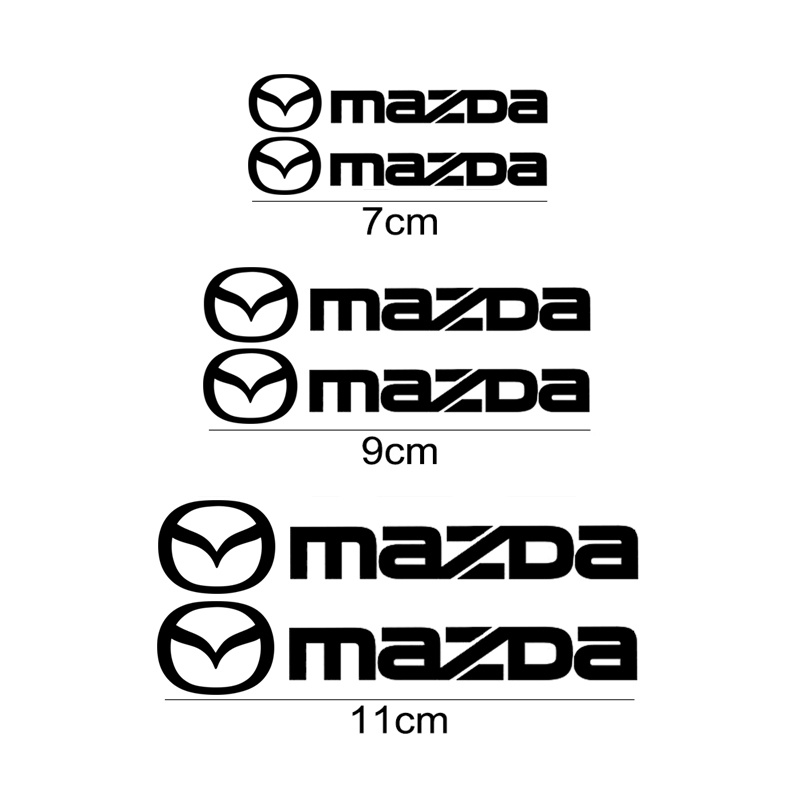 สติกเกอร์ไวนิล-คาลิปเปอร์-ตกแต่งล้อรถยนต์-สําหรับ-mazda-3-cx5-cx30-6-cx5-6-ชิ้น-ต่อชุด