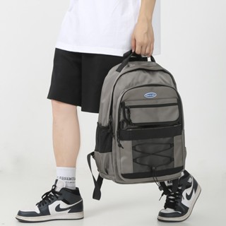 Spot second delivery# Cross-border schoolbag female college students large capacity backpack male Japanese style workwear travel computer backpack factory direct sales 8cc