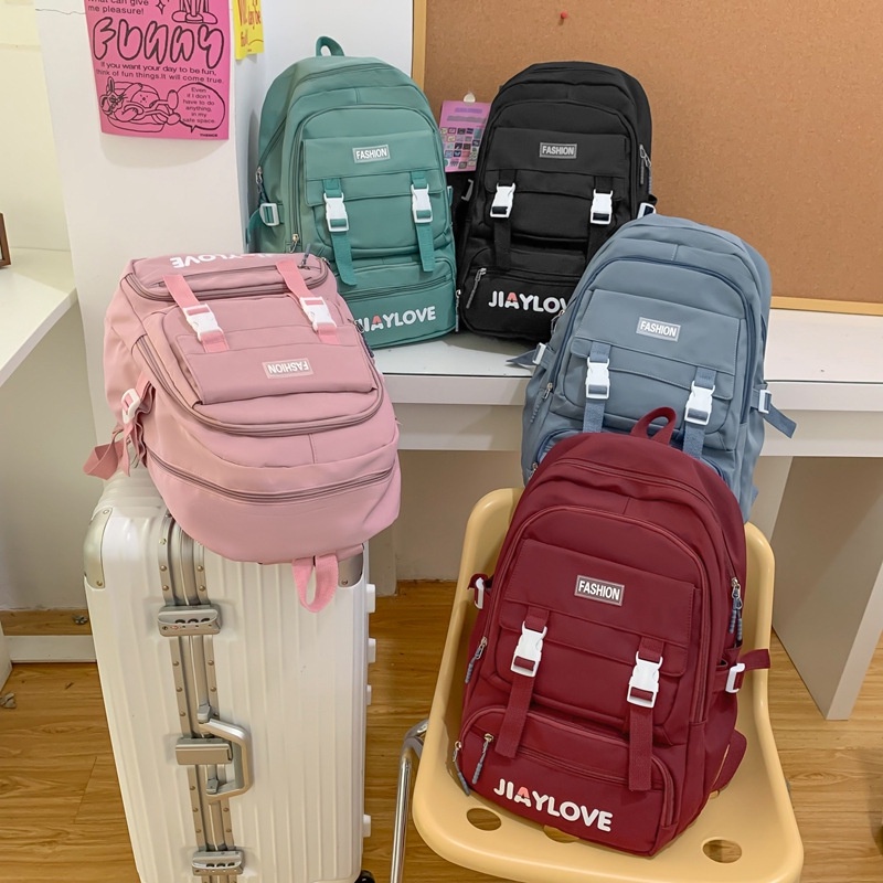 spot-second-hair-student-schoolbag-female-simple-large-capacity-nylon-backpack-male-primary-school-student-book-junior-high-school-student-school-backpack-8cc