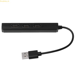 Doublebuy 3 พอร์ต USB 2 0 Slimmer Data Hub Splitter สายเคเบิลขยายสําหรับเดสก์ท็อปคอมพิวเตอร์พีซี