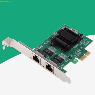 Doublebuy การ์ดเซิร์ฟเวอร์ Dual Gigabit Port Pcie X1 1000M สําหรับ 82571 Pcie 1X RJ45