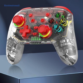 [ElectronicMall01.th] จอยสติ๊กเกมมิ่ง แบบใส หลายแพลตฟอร์ม สําหรับ Switch Pro
