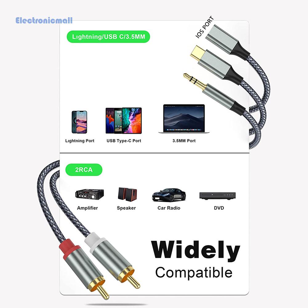 electronicmall01-th-อะแดปเตอร์สายเคเบิลแยกเสียง-usb-c-เป็น-dual-rca-1-2-3-เมตร-usb-c-ตัวผู้-เป็น-2-rca-สําหรับ-iphone-android-โทรศัพท์-แท็บเล็ต