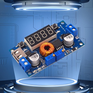 [ElectronicMall01.th] บอร์ดแปลงพาวเวอร์แบงค์ 5-28V ไฟแสดงสถานะ LED ปรับได้ 5A MAX พร้อมพอร์ต USB