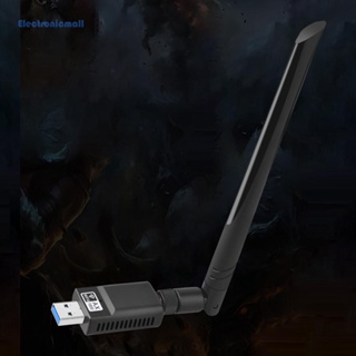 [ElectronicMall01.th] - อะแดปเตอร์ WiFi 6 USB3.0 พร้อมเสาอากาศการ์ดเครือข่าย WiFi สําหรับแล็ปท็อป เดสก์ท็อป