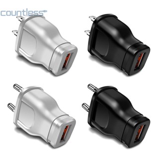 อุปกรณ์ชาร์จโทรศัพท์มือถือ USB 3.0 1A 18W ปลั๊ก US ชาร์จไว สําหรับ Huawei IPhone [countless.th]