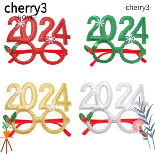 Cherry3 กรอบแว่นตา รูปเกล็ดหิมะ หลากสี คุณภาพสูง ของขวัญคริสต์มาส สําหรับเด็ก 2024