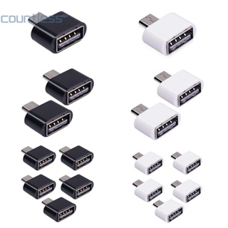 อะแดปเตอร์แปลงสายเคเบิล Micro USB 2.0 เป็น USB OTG สําหรับเมาส์ คีย์บอร์ด ✅ [countless.th]