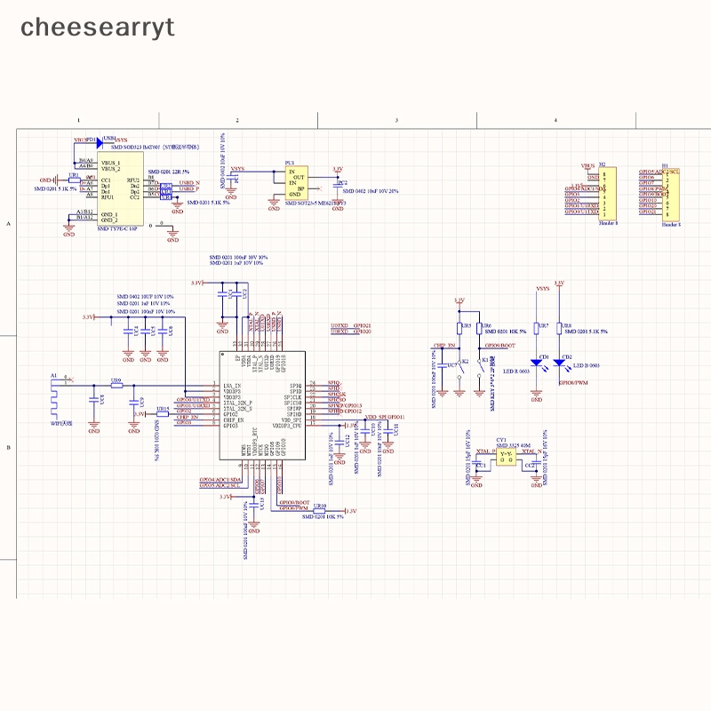 chee-บอร์ดไมโครคอนโทรลเลอร์-esp32-c3-supermini-esp32-wifi-บลูทูธ-ไมโครคอมพิวเตอร์-ประสิทธิภาพสูง-en