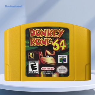 [ElectronicMall01.th] การ์ดเกมมาริโอ้ Donkey Kong USA Series Super Mario Games Diddy Tiny Adventure Game NTSC สําหรับ Nintendo N64