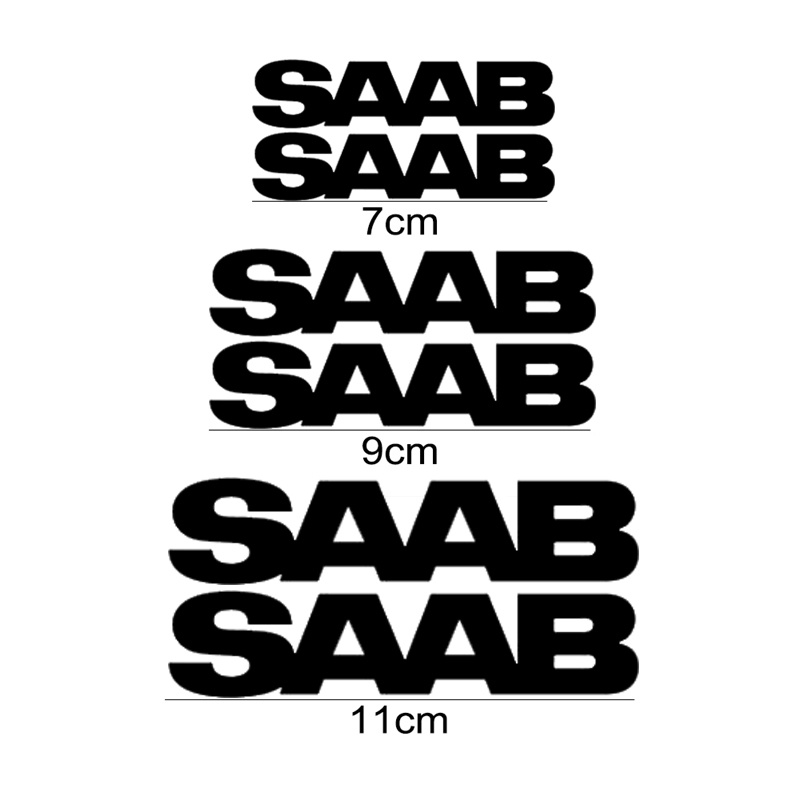 สติกเกอร์ไวนิล-คาลิปเปอร์-ตกแต่งล้อรถยนต์-สําหรับ-saab-900-93-9000-1993-1995-6-ชิ้นต่อชุด