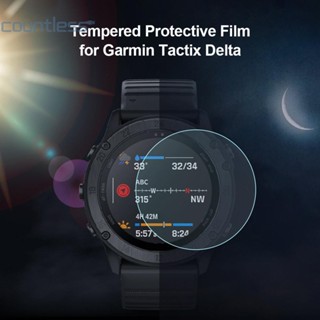 ฟิล์มกันรอยหน้าจอสมาร์ทวอทช์ สําหรับ Garmin Tactix Delta GPS Watch UK [countless.th]