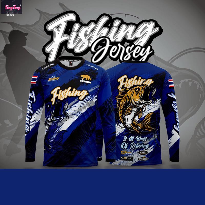 เสื้อพิมพ์ลายแขนยาว-tids-sprot-รุ่น-fishing