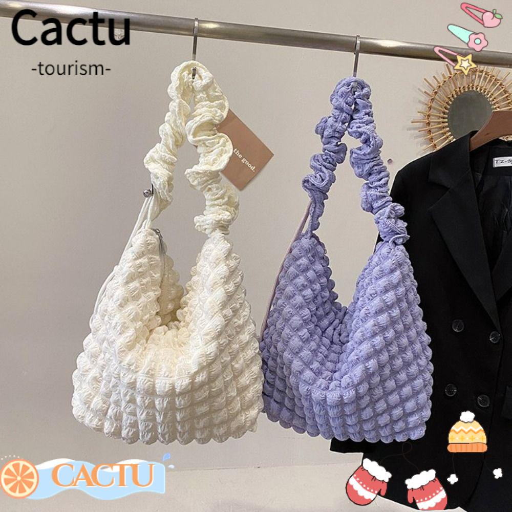 cactu-กระเป๋าถือ-กระเป๋าสะพายไหล่-ทรงโท้ท-จุของได้เยอะ-สีพื้น-แฟชั่นสําหรับสตรี