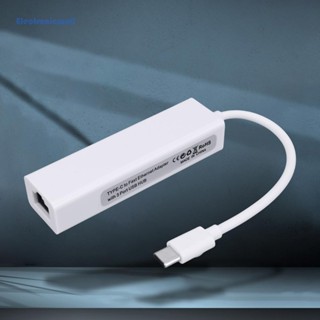 [ElectronicMall01.th] อะแดปเตอร์เครือข่าย RJ45 ฮับ USB 3 พอร์ต ความเร็วสูง สําหรับแล็ปท็อป พีซี แท็บเล็ต