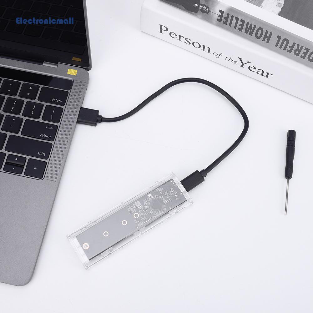 electronicmall01-th-เคสภายนอก-m-2-ssd-type-c-usb-3-1-nvme-ssd-5-gbps-สําหรับ-2230-2280-m-2-ss