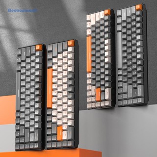 [ElectronicMall01.th] K68 คีย์บอร์ดเกมมิ่งไร้สาย บลูทูธ 2.4G พอร์ต USB Type-C