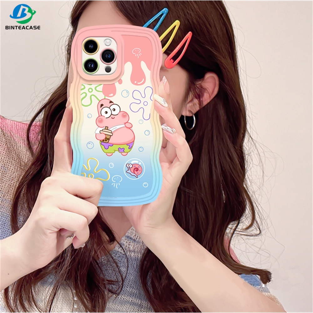 เคสโทรศัพท์มือถือ-tpu-ขอบโค้ง-ลาย-spongebob-สําหรับ-realme-c53-c55-10-c30-c31-c33-c35-c21y-c25y-c11-2021-c15-c25-c17-c12-c3-c2-8i-7i-5-5i-6i-7-pro-narzo-50a-prime-patrick