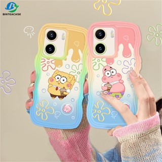 เคสโทรศัพท์มือถือ TPU ขอบโค้ง ลาย Patrick SpongeBob สําหรับ VIVO Y27 Y36 Y02 Y16 V25E V27E Y22S Y35 Y01 Y21T Y21S Y33S Y12 Y15 Y17 Y11 Y12S Y12A Y15S Y15A Y20S Y91C Y19 Y30 Y50