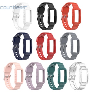 สายนาฬิกาข้อมือสมาร์ทวอทช์ สําหรับ Fitbit Charge 5 4 4 SE 3 3 SE [countless.th]