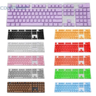 ปุ่มกดคีย์บอร์ด ABS สําหรับ Cherry MX Switches 104 ชิ้น ต่อชุด [countless.th]