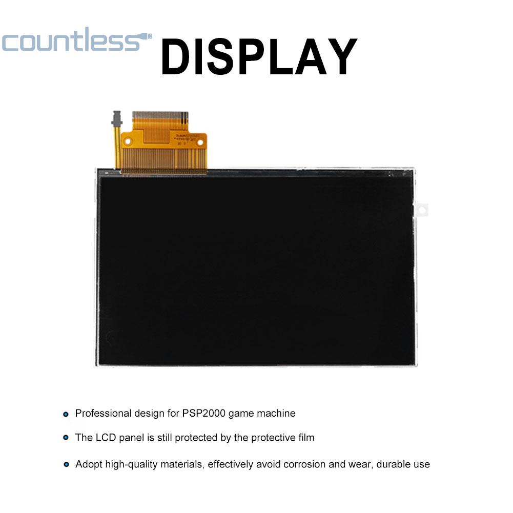 อะไหล่หน้าจอ-lcd-ติดตั้งง่าย-สําหรับ-psp-2000-2001-2003-2004-countless-th