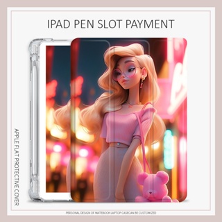เคส ลายเจ้าหญิงบาร์บี้ สําหรับ iPad 10.2 gen7 8 9 mini4 5 6 air4 5 iPad air1 2 3 gen5 6 iPad pro11 2022 gen10
