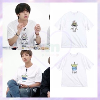 ร้อน a bts เสื้อยืดตัวเดียวกัน(พร้อมส่ง) เสื้อยืดลายการ์ตูนแบบบีทีเอส BTS,NCT