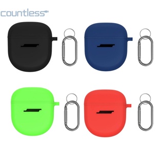 เคสหูฟังบลูทูธ ซิลิโคน กันฝุ่น พร้อมตะขอโลหะ สําหรับ Bose QuietComfort Earbuds II [countless.th]