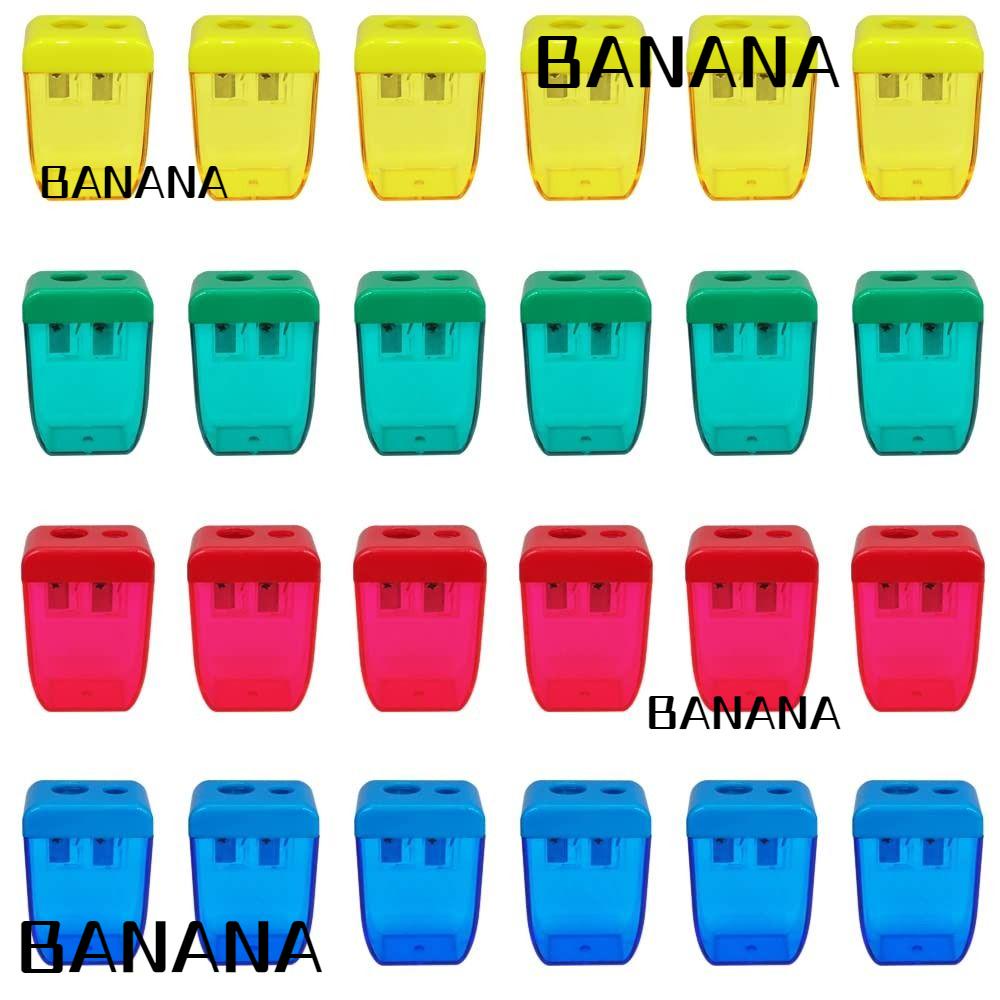 banana1-กบเหลาดินสอ-ขนาดเล็ก-24-ชิ้น-พร้อมฝาปิด-24-ชิ้น