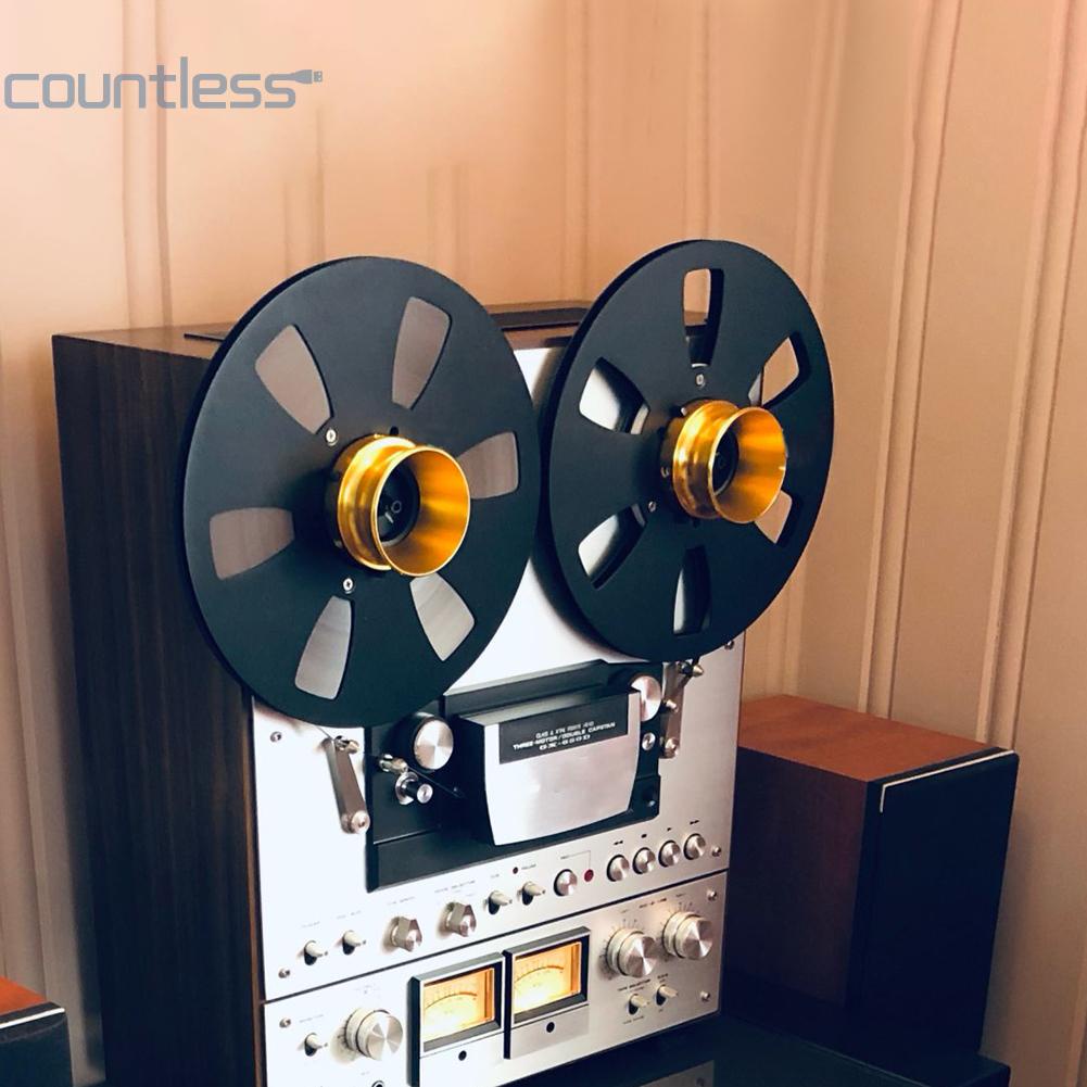 ม้วนเทปคาสเซ็ตเปล่า-อะลูมิเนียมอัลลอย-6-หลุม-7-นิ้ว-สําหรับ-studer-revox-teac-basf-countless-th